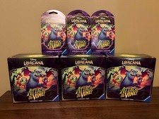Disney Lorcana Attack Of The Vine Illumaneer s Trove Box x2 Booster Pack x3