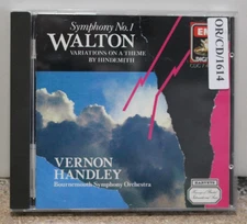 Walton, Symphony No. 1, Vernon Handley (EMI CD 1989) Bournemouth Symphony Orches