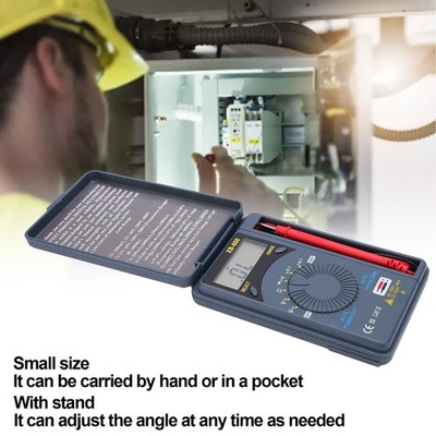 XB866 Pocket Multimeter Digital Display Multi Purpose Portable Large Range