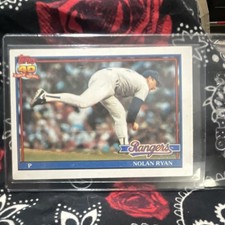 Topps 1991 Nolan Ryan #1 Texas Rangers Baseball Card