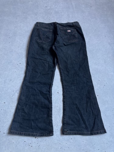Vintage Miss Sixty Y2K Bootcut Flared Dark-Wash Denim Jeans