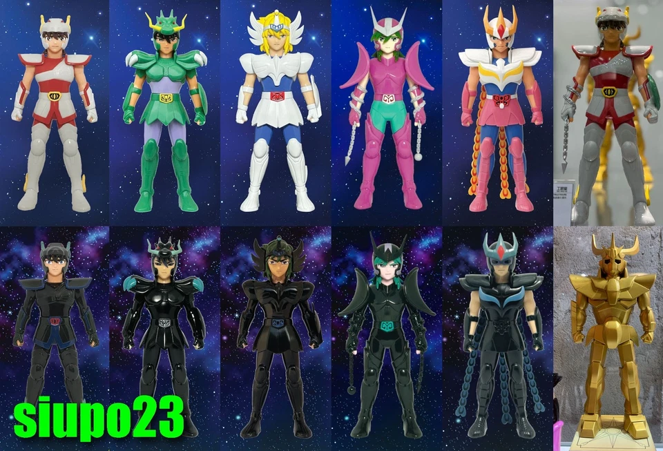 Juego completo Kou Shou-do Seint Seiya Bronze Saints + 2 figuras de vinilo SpecialVer 12 piezas Foto 2 de 4