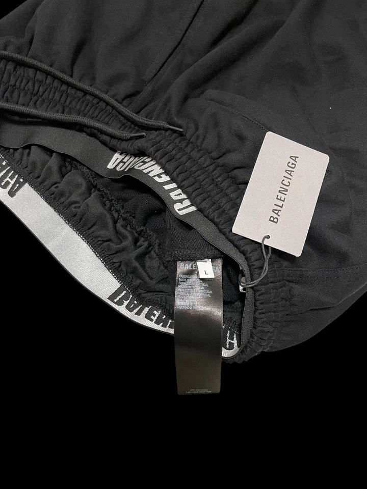 Trompe l'oeil平角裤双层巴黎世家运动裤 — 第 4/4 张图片