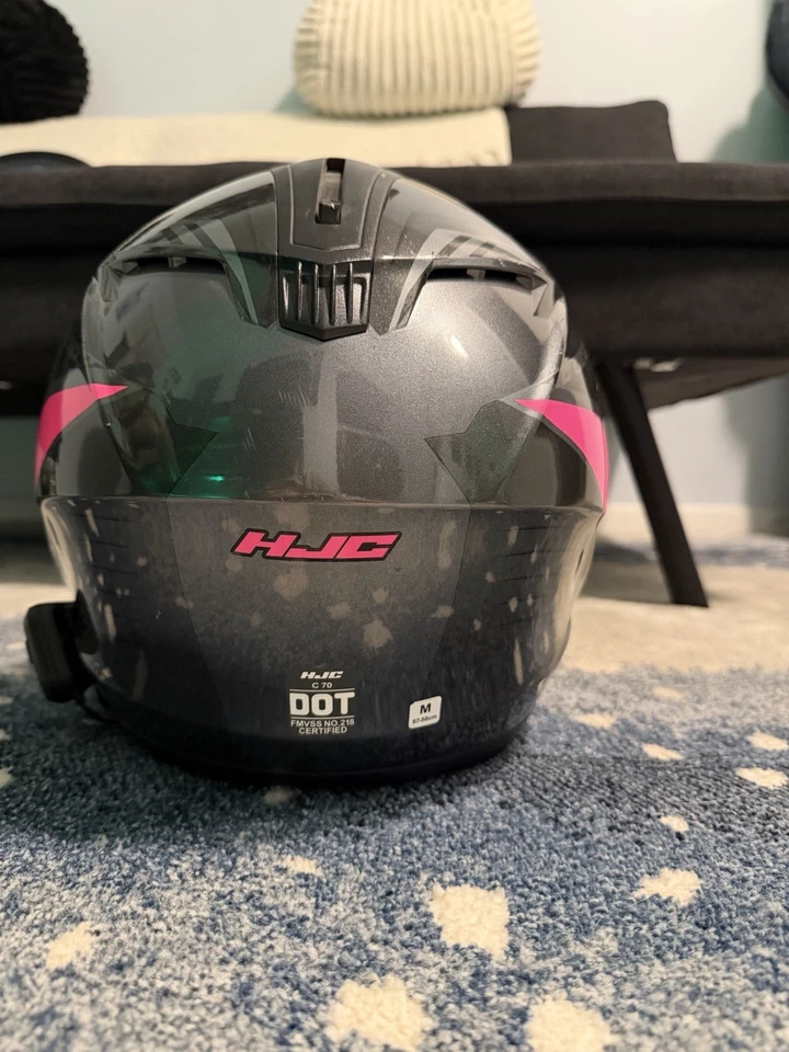 Casco de moto HJC para mujer talla mediana Foto 4 de 4