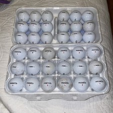 36 Pinnacle Rush White Golf Balls 4A AAAA