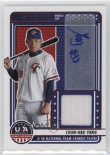 2023 USA Baseball Stars & Stripes Signatures 18/72 Chun-Hao Yang Auto 0ud4