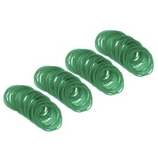 2.4" x 3/50" 500 Pcs Green Elastics Rubber Bands for Office File Folder