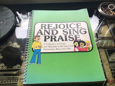 Rejoice and Sing Praise Songbook 1977 Christian Childrens Music