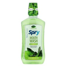 Spry® Mouth Wash, Natural Herbal Mint, 16 fl oz- LOT OF 3 0.52 per gallon
