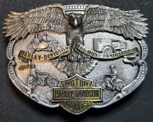 1989 Harley Davidson - Vintage *Limited Edition* Belt Buckle /3000
