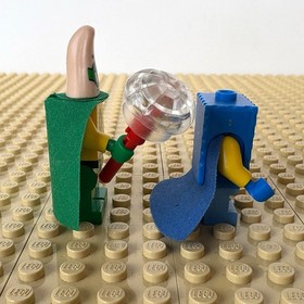 LEGO: Super Hero SpongeBob + Patrick, bob026, bob025, 3815, HEROIC HEROES, 2012