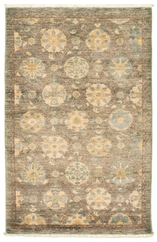 Traditional Hand-knotted Carpet 3'2" x 5'2" Wool Oriental Area Rug