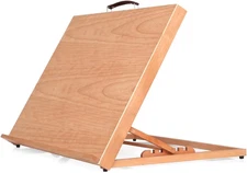 Wood Drafting Table Easel Drawing and Sketching Tabletop Easel A3 Painting Easel