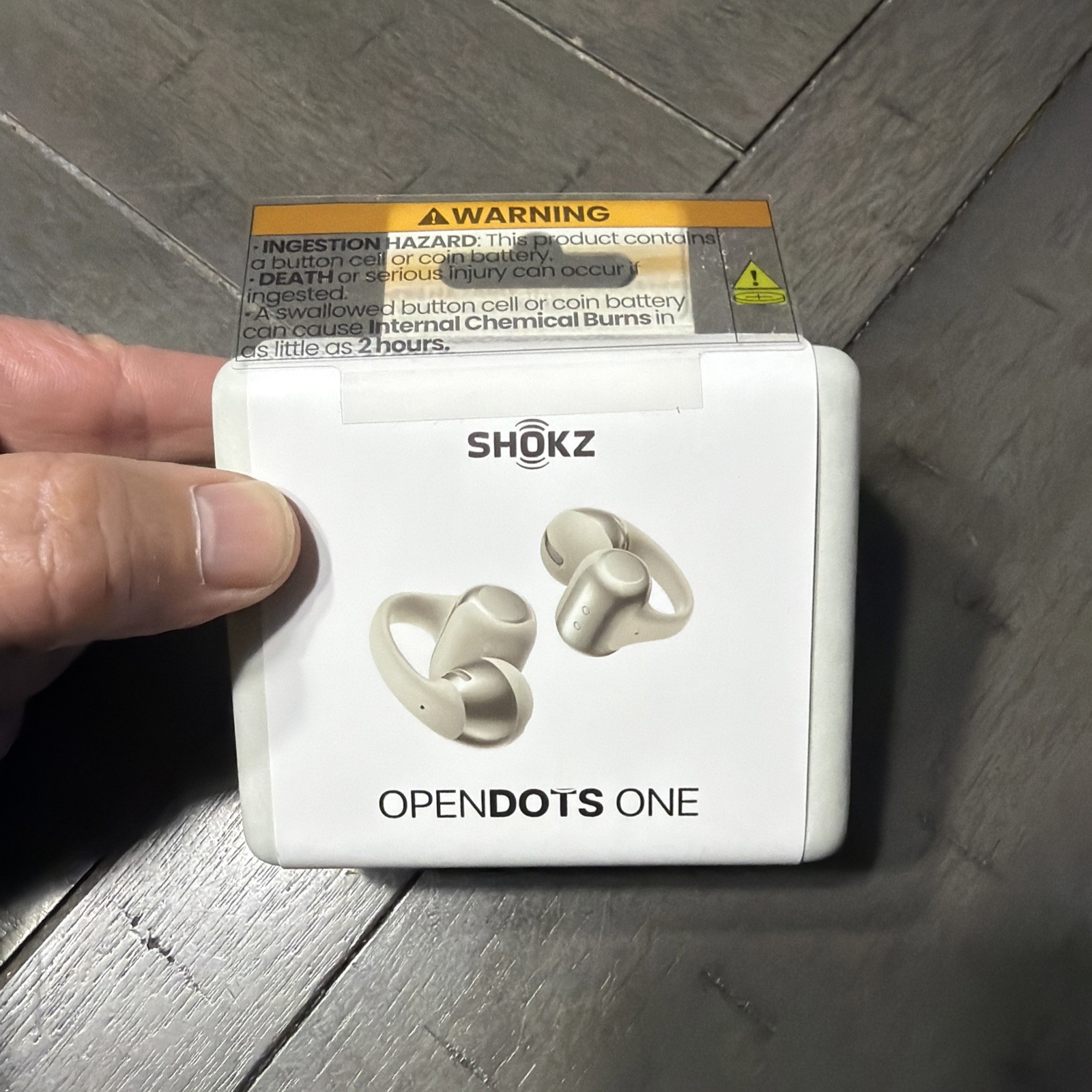 Shokz - OpenDots ONE -Ear True Wireless Earbuds - Grey E310 - BRAND NEW!