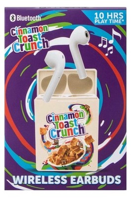 Cinnamon Toast Crunch - Bluetooth Wireless Earbuds (brandneu)