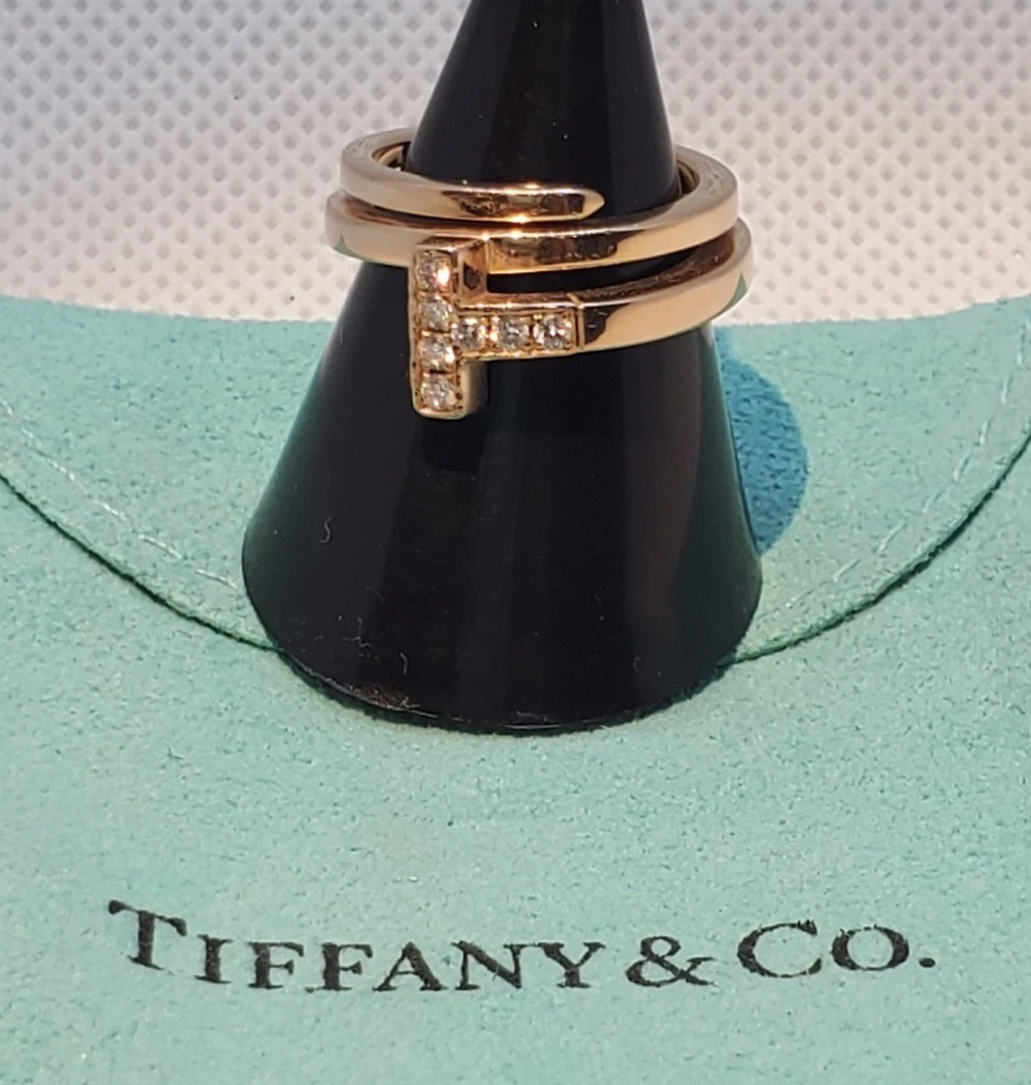 Tiffany & Co. Diamond Rose Gold Ring 5 Ring Fine Rings for sale | eBay
