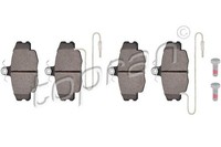 Topran 720 249 Bremsbelagsatz, Scheibenbremse FüR Dacia Peugeot Renault