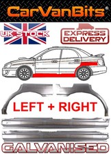 PER SUBARU IMPREZA GD GG 00-07 BERLINA PANNELLO RIPARAZIONE DAVANZALE COMPLETO E ARCHI POSTERIORI X4