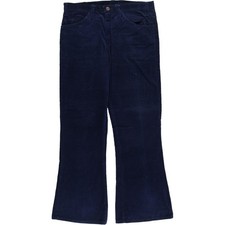 Vintage men's flared corduroy pants size W33