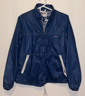 Vintage Weather Tamer Rain Jacket Adult Size L Full Zip