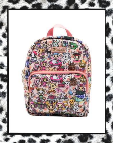 Tokidoki "Kawaii Confections" Mini Backpack Spring 2021 Print Cute Pink - Picture 1 of 9