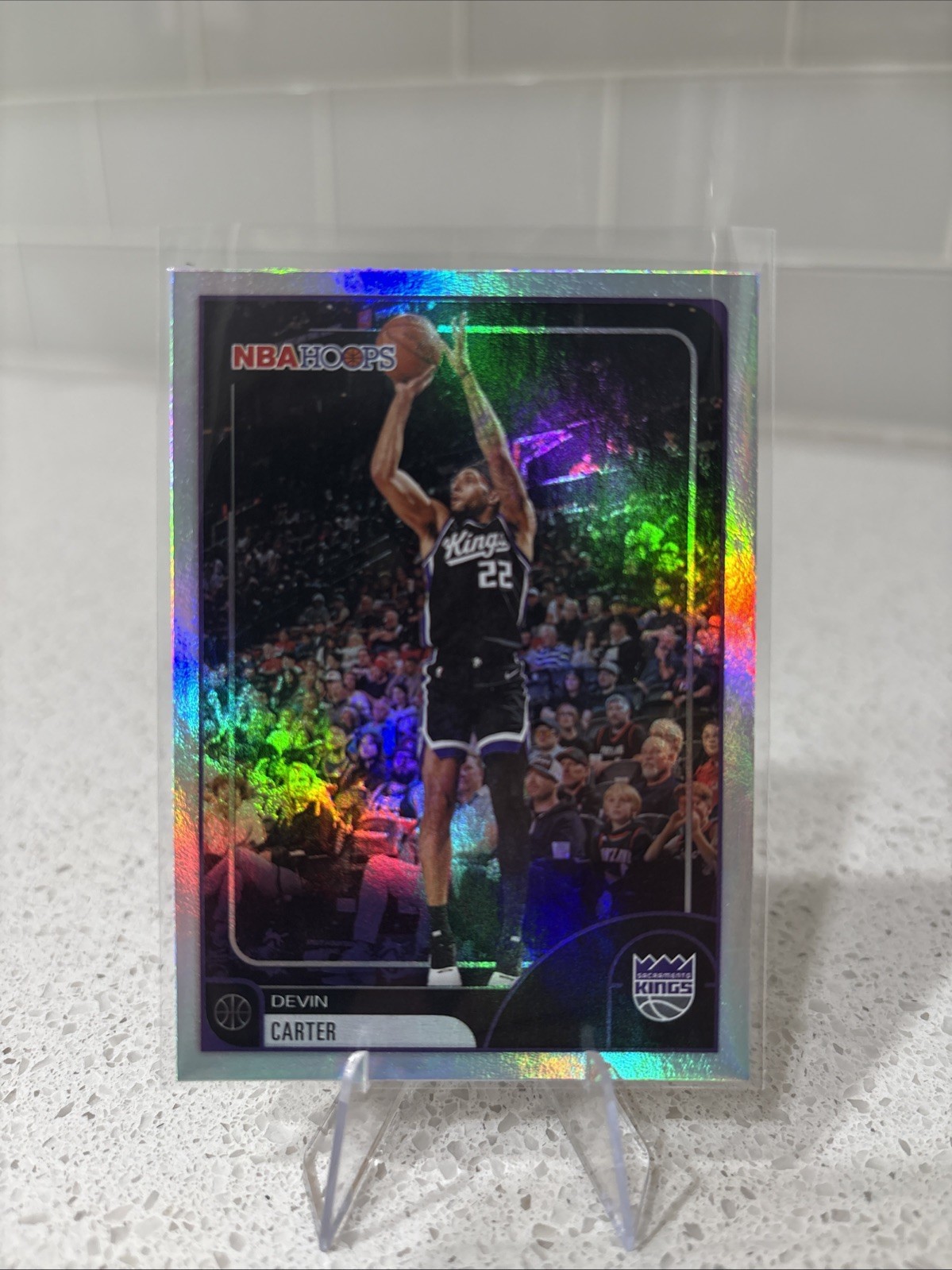 2025-26 Topps NBA Hoops Devin Carter #46 Sacramento Kings