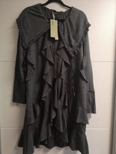 AD&N Damen Mantel lang Grau XL , Neu