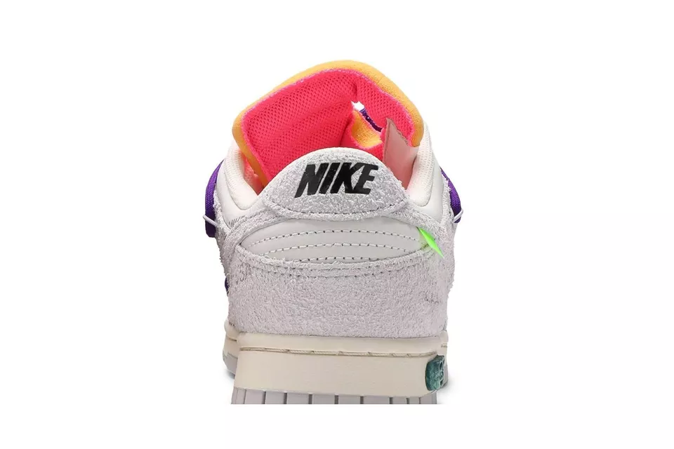 OFF WHITE X NIKE Nike Off White x Dunk Low 'Lotto 15 di 50' DJ0950 101 Uomo