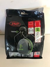 JSP SONIS 1 Mounted Ear Defenders - 26dB SNR - Grey/Green