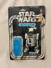 Rare Star Wars R2 D2 1977 KENNER First 12 Back 21 A CARD BACK with Bubble