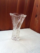 sehr schöne DDR Vase Glasvase  15,5 cm gebraucht