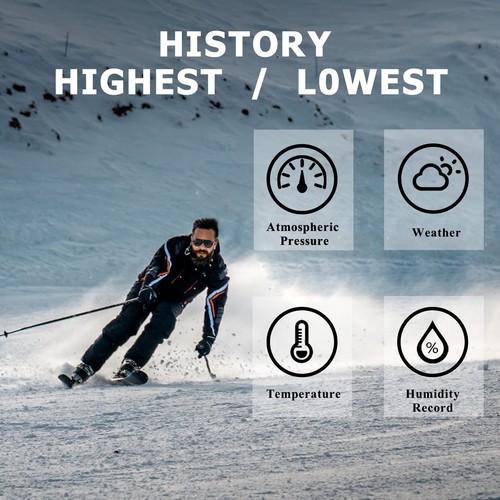 Altimeter GPS Digital Waterproof Outdoor Altitude Pre-Warning Remind Compass ... - Picture 5 of 9