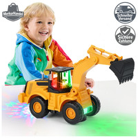 Bagger Spielzeug Mit Sound Und Licht Baustellenfahrzeuge FüR Kinder