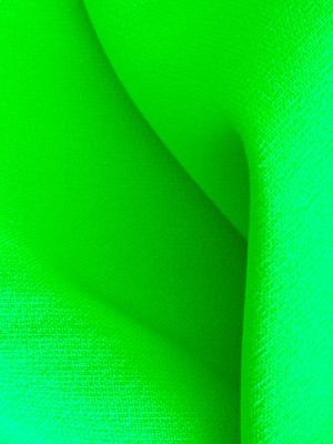 Vintage Isaac Mizrahi Neon Green Italian Fabric spring 97 Collection-10-15 yds
