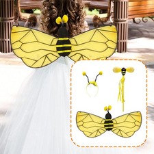 Bee Costume Set Cute Dress up Props for Stage Performance Birthday Halloween