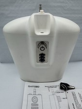 SAFEGO Portable Indoor/Outdoor Lock Box Safe with Key and Combination Access...