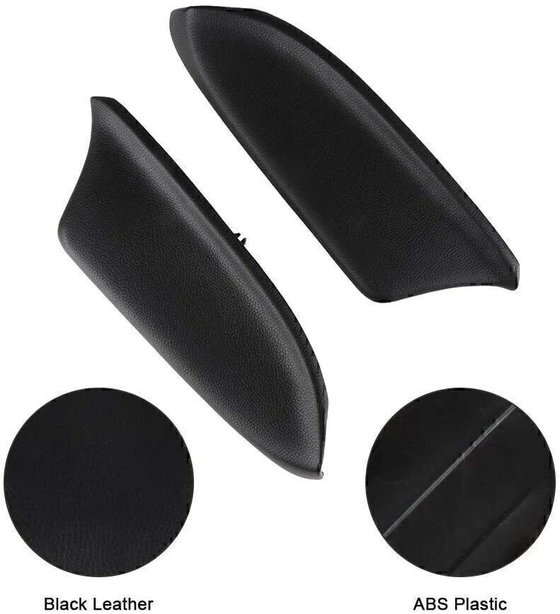 1 par de reposabrazos de cuero para Honda Accord 2008-12 sedán paneles de puerta delantera tapa CCWH Foto 2 de 4