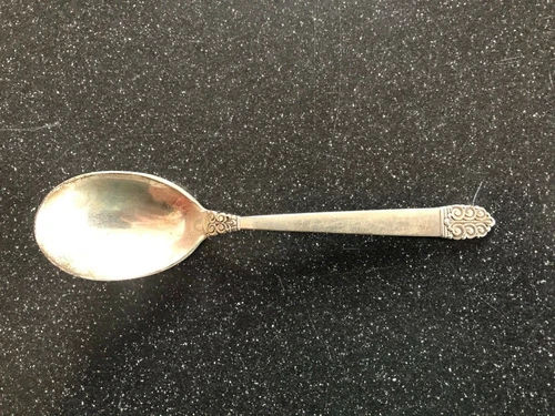 NORTHERN LIGHTS  5 7/8" SUGAR SPOON by International Sterling Vintage 1946