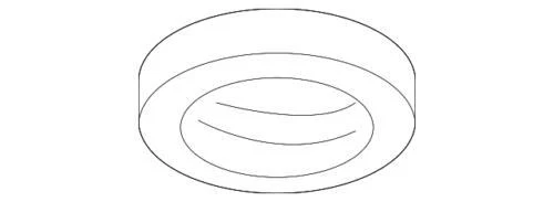 Cojinete de montaje de puntal de suspensión genuino GM 2004-2012 Chevrolet Pontiac 22712116 Foto 2 de 3