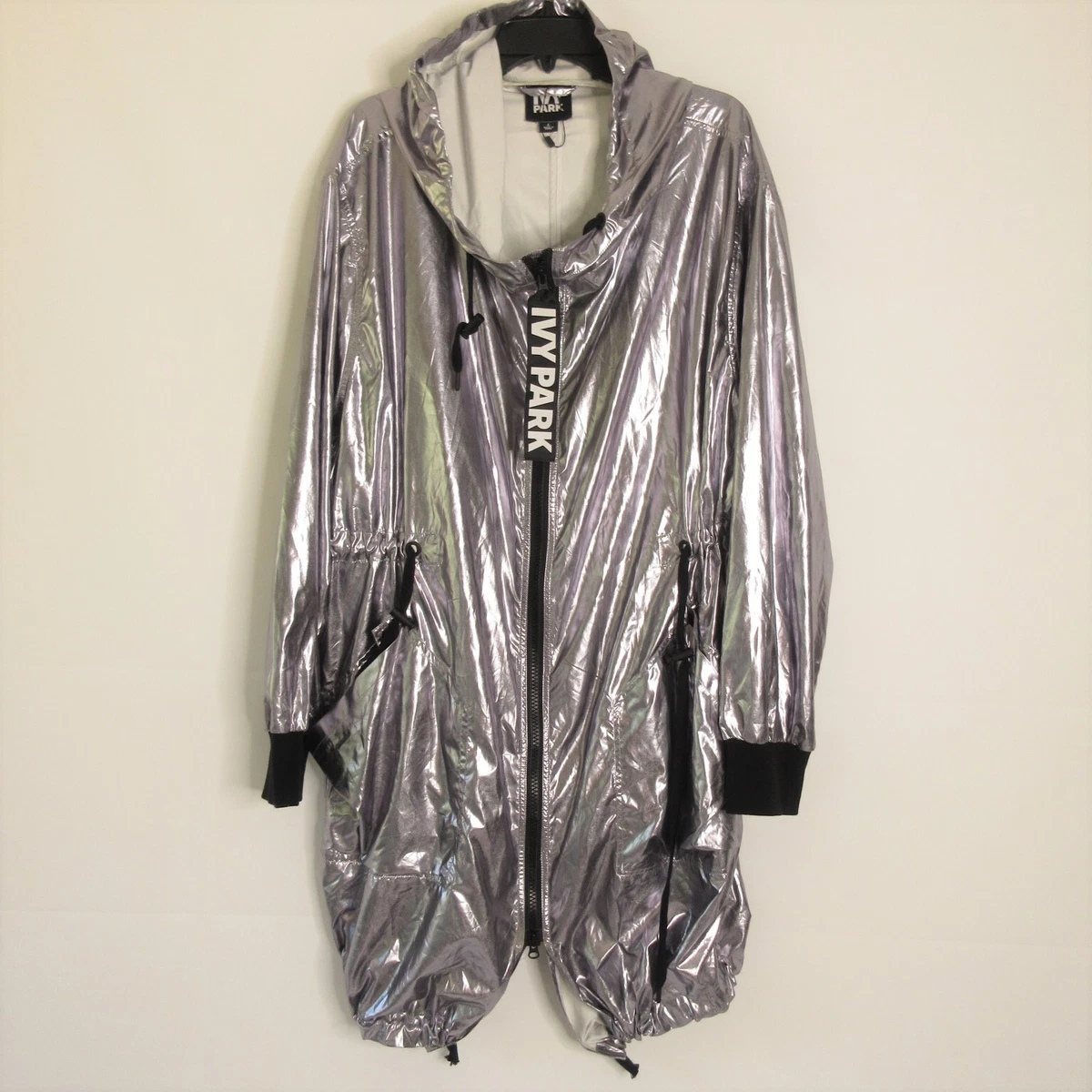 Ivy park metallic jacket clearance