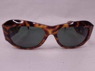VTG GIANNI VERSACE MOD. T75/C TORTOISE SUNGLASSES CRYSTALS MADE IN
