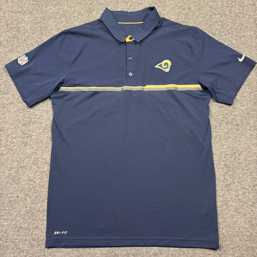 rams nike polo
