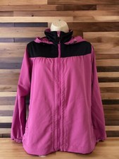 Women s Y2K Vintage Nike Full Zip Jacket - Magenta Size Large