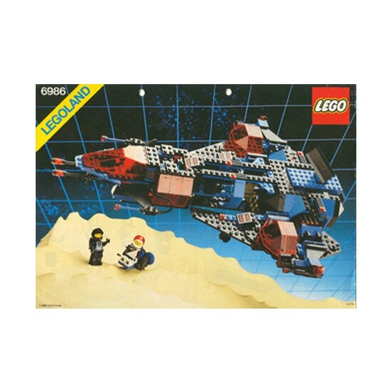 LEGO 6986 - Space Police I - Mission Commander - 1989 - NO BOX | eBay