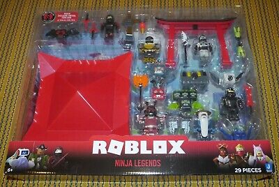 Roblox Ninja Legends 29 Pieces Playset 6 Figs + Accessories