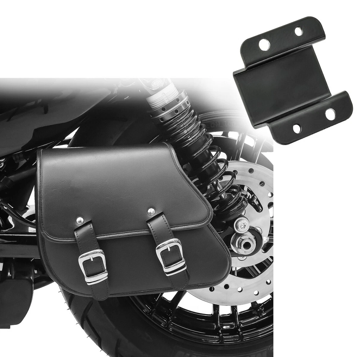 Sportster 883 swingarm bag sale
