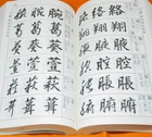 Japanese Calligraphy Three Style Character KANJI Dictionary Book Japan #1065