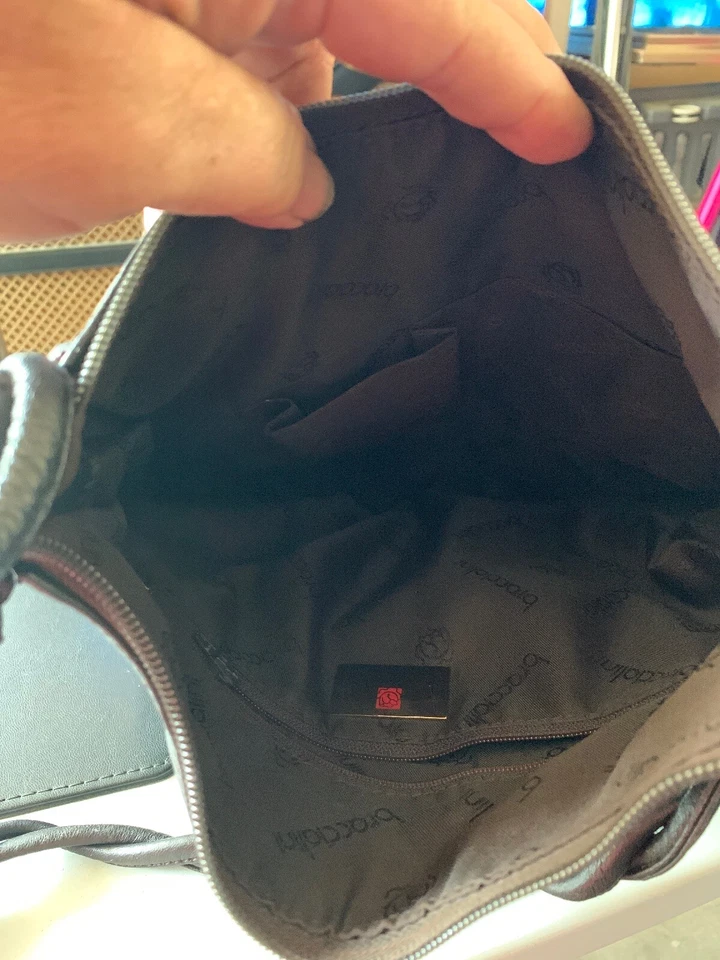 Braccialini Brown Leather Handbag - Image 4 of 4