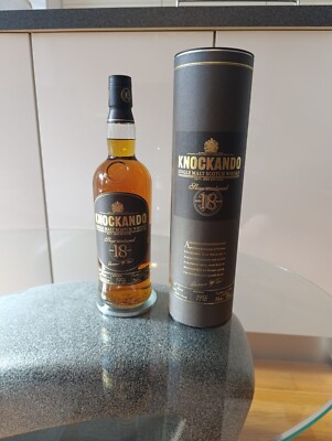 KNOCKANDO 18 Jahre, Alte Abfüllung Distilled 1996