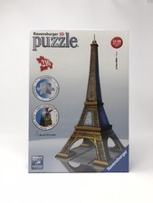 RAVENSBURGER EIFFEL TOWER 216 PC 3D JIGSAW PUZZLE FACTORY SEALED - FREE SHIPPING